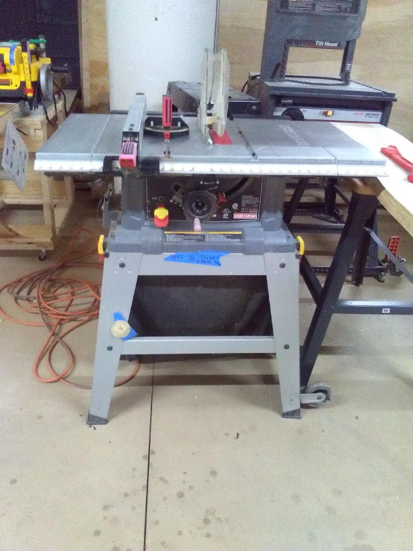 CABBS Gear for Sale: Table Saw